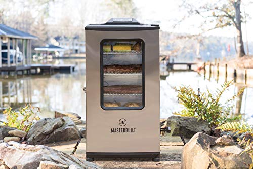 Masterbuilt MB20074719 Bluetooth Digital Electric Smoker, 40 inch, Stainless Steel