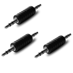 Ksmile 3.5mm Male to Male Stereo Audio Connector (3 Pack)