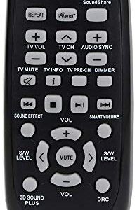 Remote Control Compatible with Samsung HW-D350/ZF HW-D450/XU HW-D550 HW-E350 HW-E450/ZAZZ01 HW-F355/ZA HW-F551 HW-H550 Home Theater Sound Bar System