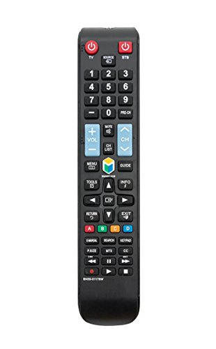 New BN59-01178W Replacement Remote Control fits for Samsung TV UN28H4500AF UN32H5201AF UN32H5203AF UN40H5201AF UN40H5203AF UN40H6203AF UN46H6201AF UN46H6203AF UN50H6201AF Un24h4500 BN59-01259E