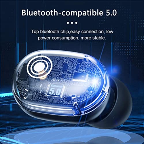 MUDUH Macaron Color Single Ear Bluetooth Earbuds, F911 in-Ear Mini Headset, Stereo Sound Waterproof Bluetooth 5.0 Wireless Sports Earphones