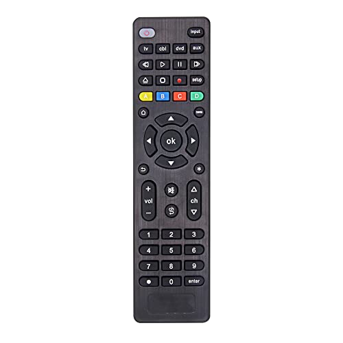 Replaces Universal Remote Control for Samsung, Sharp, LG, Sony, Panasonic, Toshiba, Blu-ray/DVD Players, Streaming Media Players, Universal Remote for All TVs - Easy Setup