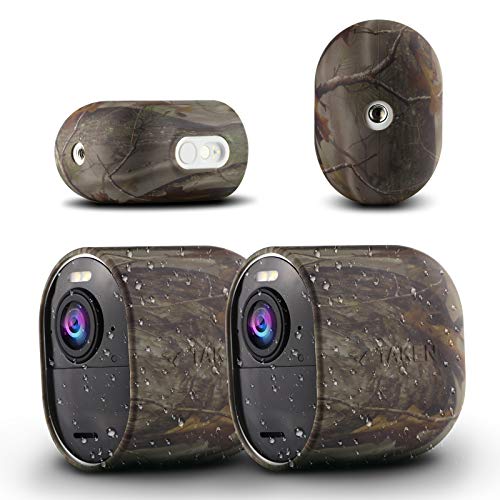 Arlo Ultra Skin, Taken Protective Silicone Skins Compatible with Arlo Ultra, Ultra 2, Arlo Pro 3, Pro 4 (NOT for Arlo Essential Spotlight) - 2 Pack (Camouflage)