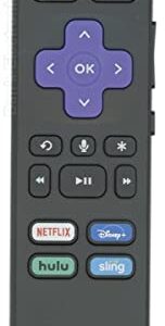 OEM RCAL5 ROKU Voice TV Remote Control Work for TCL Class 6 and 8 Series 4K QLED Dolby Vision HDR Smart ROKU TV Models 55R625 55R635 65Q825 65R625 65R635 75Q825 75R635 (Renewed)