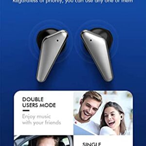 Astren Zyre Noise Cancelling Wireless Earbuds with Mic, Bluetooth 5.0, and Quick Charging Case, IPX5 Waterproof and Sweat Resistant for Running, Exercise, Sports, 8 Hour Playback