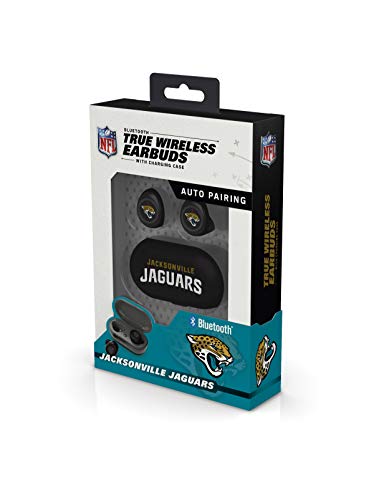 NFL Jacksonville Jaguars True Wireless Earbuds, Team Color