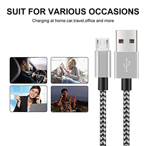 Kindle Fast Charging Cord, 3Pack 3ft Micro USB Android Charger Cable Quick Charge for Amazon Fire HD 6 7 8 10(1st-8th Gen) HDX 8.9" 9.7" Tablets and E-Reader(3rd-11th Gen), LG G3 G4,Stylo 2 3 Phone