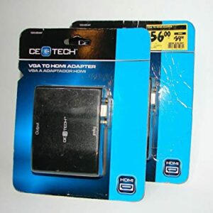 VGA to HDMI Adapter-CE Tech-MC8B01A0122002 by CE Tech