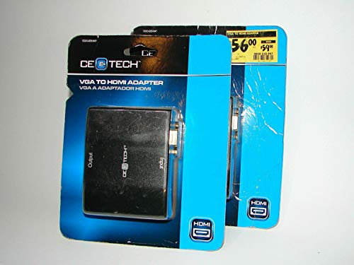 VGA to HDMI Adapter-CE Tech-MC8B01A0122002 by CE Tech