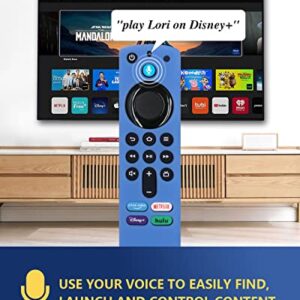 3RD GEN Replacement Voice Remote L5B83G with Cover for Amazon Fire TV Stick (2nd Gen/3rd Gen/Lite/4K) Fire TV Cube (1st Gen and Later) Fire TV (3rd Gen, Pendant Design)