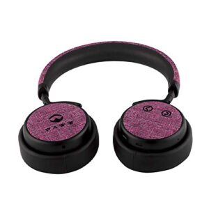 Paww PureSound Headphones - Over the Ear Bluetooth Fashion Headphones – Hi Fi Sound Quality Longer Playtime - For Calls Movies & More (Cerise Pink) (Renewed)