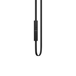 SOL REPUBLIC Jax Wired 1-Button In-Ear Headphones, Android Compatible, Tangle Free Cable, In-Ear Noise Isolation, 4 Ear Tip Sizes, Great for Calls, Black