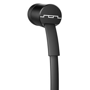 SOL REPUBLIC Jax Wired 1-Button In-Ear Headphones, Android Compatible, Tangle Free Cable, In-Ear Noise Isolation, 4 Ear Tip Sizes, Great for Calls, Black