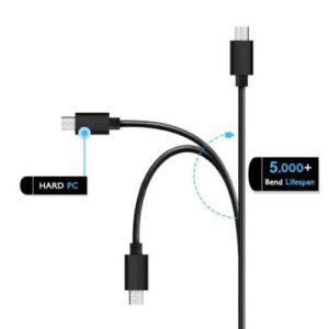 USB-Type C Charging Cable for Bose Soundlink Flex Bluetooth Speaker, Bose Sport Earbuds, QuietComfort Earbuds, Noise Cancelling Headphones700, QuietComfort45 headphones Charger Cord Replacement (5 Ft)