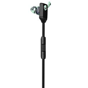 Skullcandy XTFree Bluetooth Wireless Sweat-Resistant Earbud with Microphone, Lightweight and Secure Fit, 6-Hour Rechargeable Battery, Pureclean Tech to Keep Earbuds Fresh, Black/Mint/Swirl