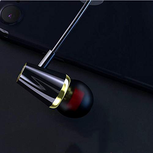 USB Type-C Earphones Single Earbuds One Side Earplugs with Microphone Stereo Sound Reinforced Cord Compatible with Google Pixel 2/XL, Samsung,Xiaomi, Huawei and More