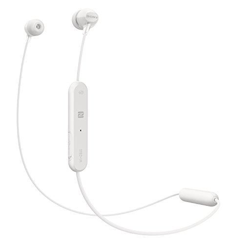 Sony WI-C300 Wireless In-Ear Headphones, White (WIC300/W)