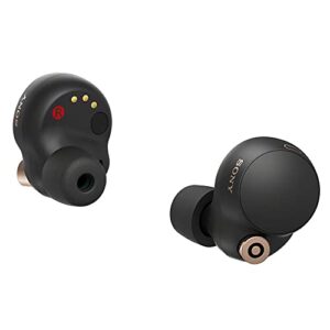 Sony WF-1000XM4 Truly Wireless Earbuds (Black) with 1-YR CPS Enhanced Protection Pack Bundle