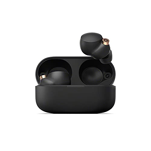 Sony WF-1000XM4 Truly Wireless Earbuds (Black) with 1-YR CPS Enhanced Protection Pack Bundle