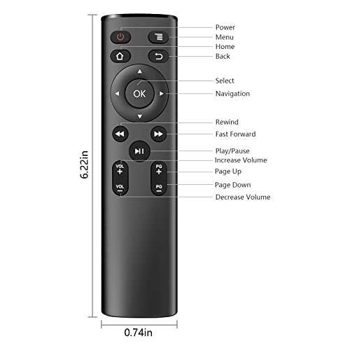 Fire TV Stick Remote (Includes TV Controls) Replacement Remote for Amazon Fire TV Stick and Fire TV Cube,Fire TV Stick Lite, Fire TV Stick 4K,Fire TV Stick Max (No Voice Function)