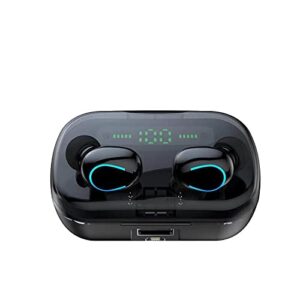 Azpen NVEE True Wireless Earbuds, Bluetooth 5.0, Sweatproof IPX5, Pumping Bass, Noise Reduction, Charging/Battery Power Bank