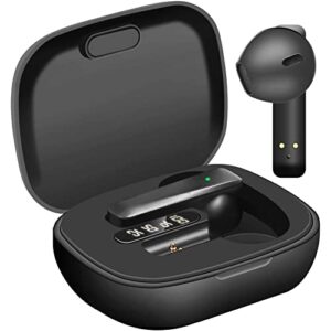 CABLE4U Wireless Earbuds, 40H Playtime Bluetooth Earphones Touch Control for iPhone & Android, IPX7 Waterproof Wireless Bluetooth Earbuds with LED Display Mic Earphone in-Ear for Work Sports Travel