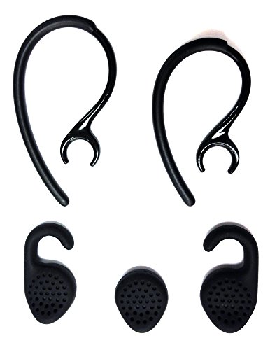 Replacement Set Ear Gels Ear Hooks Compatible with Jabra Extreme & Jabra Extreme2 Headset Ear Hooks Ear Loops Earhooks Earloops Earclips Stabilizers Eargels Earbuds Eartips Earstabilizers