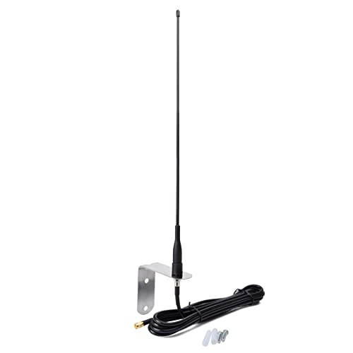 UAYESOK 433Mhz External Antenna for Remote Distance up to 500 ft+, Garage Door Gate Aerial Signal Booster, SMA-Male 433Mhz GSM GPRS Omni Antenna Device Receivers Alarm System