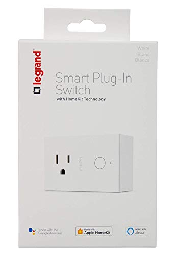 Legrand, Smart Plug, Smart Outlet, Apple Homekit, Quick Setup On iOS (iPhone or iPad), No Hub Required, HKRP10