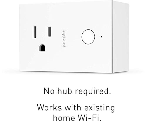 Legrand, Smart Plug, Smart Outlet, Apple Homekit, Quick Setup On iOS (iPhone or iPad), No Hub Required, HKRP10