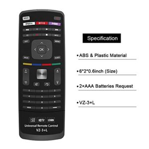 Gvirtue Universal Remote Control Compatible for VIZIO-TV-Remote All VIZIO LED QLED LCD HDTV 4K UHD HDR SMARTCAST Smart TVs Models