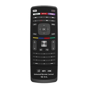 gvirtue universal remote control compatible for vizio-tv-remote all vizio led qled lcd hdtv 4k uhd hdr smartcast smart tvs models