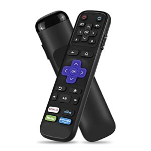 sofabaton r2 universal remote replacement for roku, infrared remote replacement for tvs/dvd/blu-ray/streaming box and more, 13 extra learning buttons with power volume/mute/button (not for roku stick)