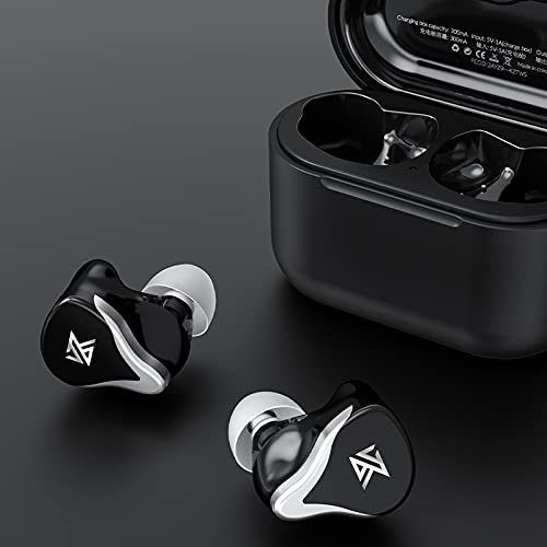 Linsoul KZ Z3 2BA+2DD Hybrid Driver Bluetooth 5.2 Wireless Earphone for Music Producer Audiophile with Low Latency, Physical Noise Reduction, Touch Control