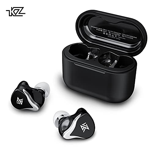Linsoul KZ Z3 2BA+2DD Hybrid Driver Bluetooth 5.2 Wireless Earphone for Music Producer Audiophile with Low Latency, Physical Noise Reduction, Touch Control