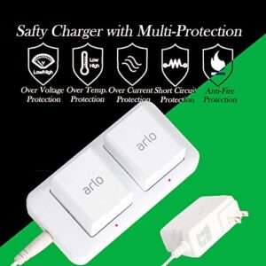 Tsongching Charger for Arlo Camera Battery A1（No Batteries