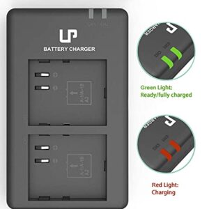 Arlo Battery Charger Pack for Arlo Go(VMA4410), 2-Pack 7.2V 3660mAh Li-ion Arlo Rechargeable Batteries with Dual Chagrer Station Compatible with Arlo Go (NOT for Arlo Pro/Pro 2/Pro 3)
