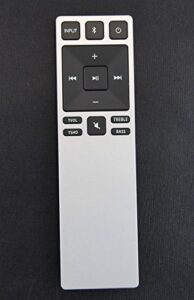 vizio xrs321 1023-0000128 home theater soundbar remote control for models s2920w-c0, s2920w-c0r, s3820w-c0, s3821w-c0, s3821w-c0r, sb3830-c6m, sb3831-c6m, s2920w-c0