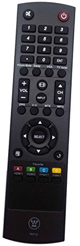 New Westinghouse RMT-22 RMT 22 Remote for WESTINGHOUSE TV EW32S5UW UW32SC1W UW32S3PW EW39T6MZ UW39T7HW UW37SC1W UW40T8LW UW46T7HW UX28H1Y1 RMT-11