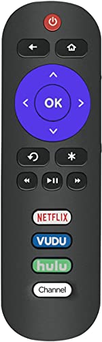 Remote Control Compatible with All TCL Roku Smart TV 50S421 55S421 55S425 70S42 32S321 55S421 43S421 65S421 32D2900 32S301 55D2900U 55S401 65D2930U 65S401 65S4 with Netflix VUDU HULU