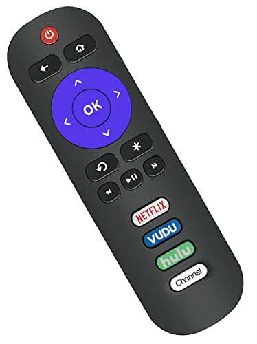 Remote Control Compatible with All TCL Roku Smart TV 50S421 55S421 55S425 70S42 32S321 55S421 43S421 65S421 32D2900 32S301 55D2900U 55S401 65D2930U 65S401 65S4 with Netflix VUDU HULU