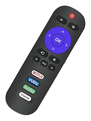 Remote Control Compatible with All TCL Roku Smart TV 50S421 55S421 55S425 70S42 32S321 55S421 43S421 65S421 32D2900 32S301 55D2900U 55S401 65D2930U 65S401 65S4 with Netflix VUDU HULU