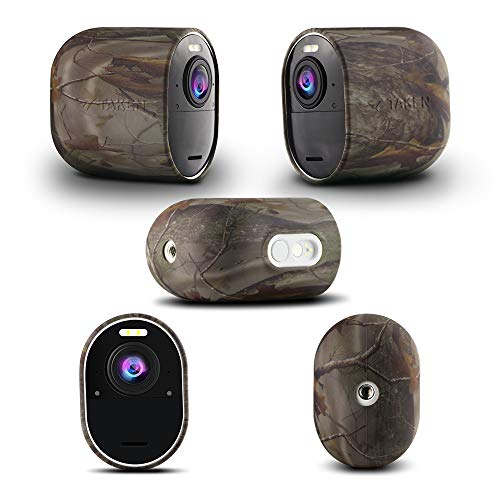 Arlo Ultra Skin, Taken Protective Silicone Skins Compatible with Arlo Ultra Camera - Durable and Weatherproof Silicone Case Protection, 4 Pack, Camouflage