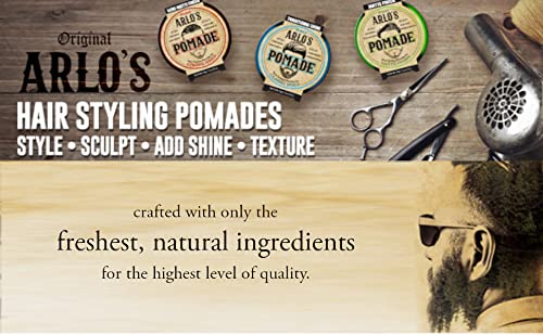 Arlo's Pro Growth Beard Oil - Sandalwood Leather Scent 2.5 oz. - Promotes Beard Hair Growth