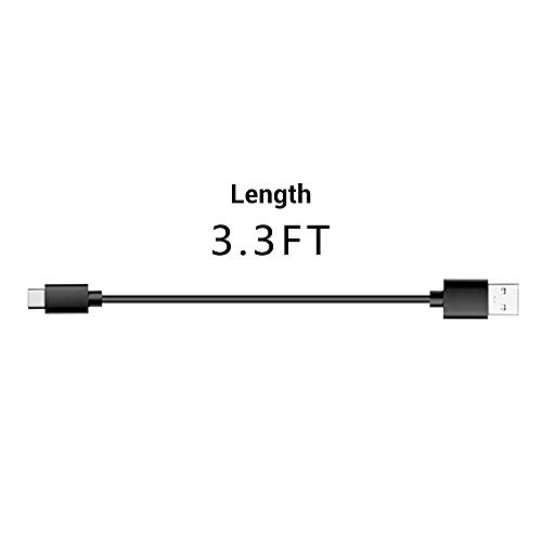 Replacement USB C Charger Charging Cable Cord for Tribit Flybuds 3 Pink/FlyBuds 1/3/C1/C2/A1/NC Earbuds, Tribit XSound Surf StormBox Micro StormBox Micro StormBox Pro StormBox Home Bluetooth Speakers