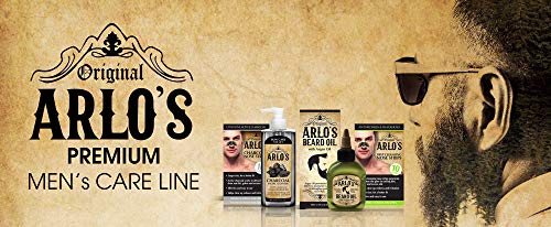 Arlos Beard Oil Includes - Argan Tea Tree Vitamin E and Coconut (4 Pack)