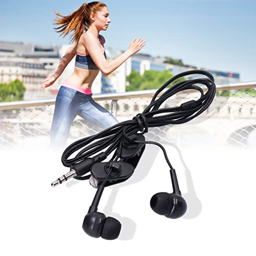 Swimming Headphones Two Clips on The Earphone Cable The Sound is Loud and The Sound Quality is Clear The Perfect Complement to Waterproof Mp3 Player