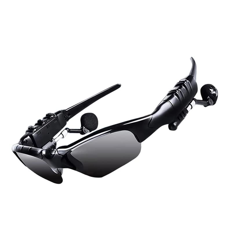 NEWSTYP Smart Bluetooth-Compatible Wireless Sunglasses Outdoor Sport Earphone Google with Headphone Telephone Driving Music Sun Glasses