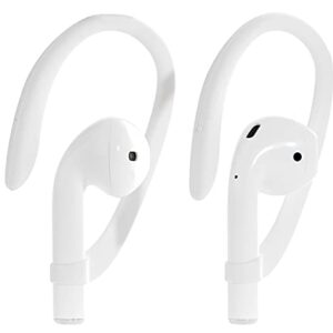 Inventure, IVC Ear Hooks Designed for Apple AirPods 1, 2 and Pro (White)