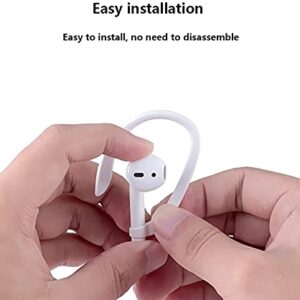 Inventure, IVC Ear Hooks Designed for Apple AirPods 1, 2 and Pro (White)